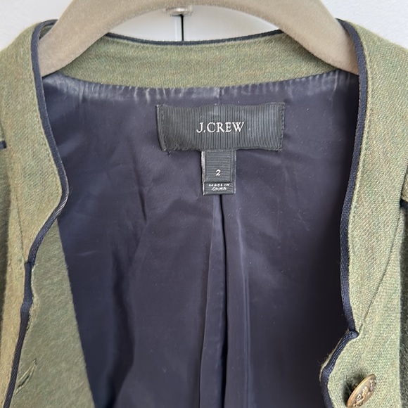 J.Crew Military Style Jacket - Picture 4 of 9